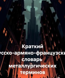 Краткий русско армяно французский словарь металлургических терминов 1st Edition Сусанна Арутюнян